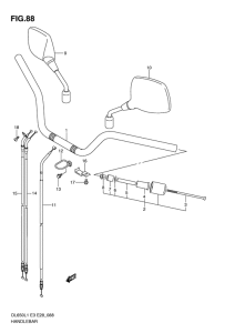 DL650 (ABS) Руль