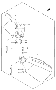 DR-Z400 Knuckle cover