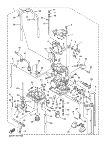 WR250FY Карбюратор