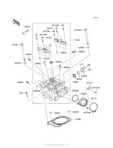  Головка цилиндров