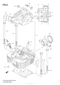  Головка цилиндров