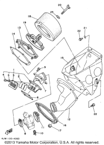WR250Z Впускная система