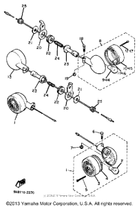 XJ650K Поворотники