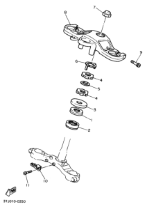 FZR400RR ｽﾃｱﾘﾝｸﾞ
