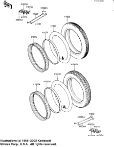 KZ250 Колеса,покрышки