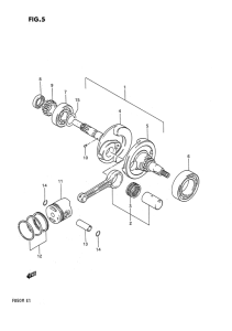 FB50 Вал коленчатый