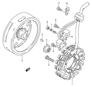 DR350 Зажигание