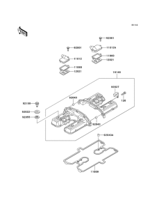 ZG1200 Крышка головки цилиндров