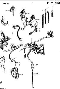 GS450 Жгут проводов