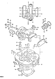 DR400 Головка цилиндров