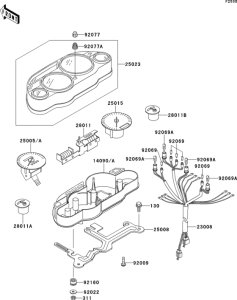 ZX1100 Приборы
