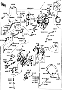 VN1500 Carburetor(1 / 2)