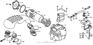 VT750C Воздушный фильтр