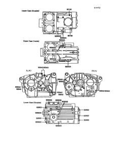 EX305 Болты крепления картера