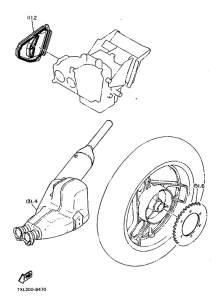 SRX600 Двигатель 2
