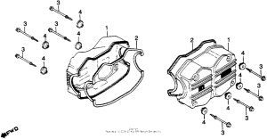 GL1100I Крышка головки цилиндров