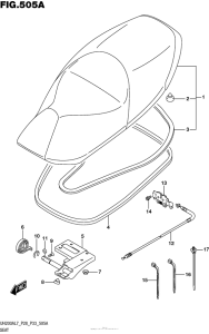 UH200 Сиденье