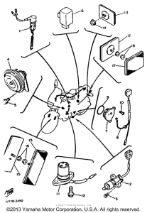 XJ600SDC Электрика