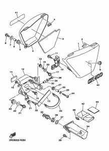 SR400 Боковые обтекатели
