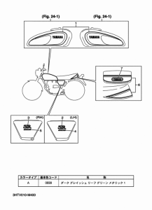 SR400 グラフイツク & エンブレム