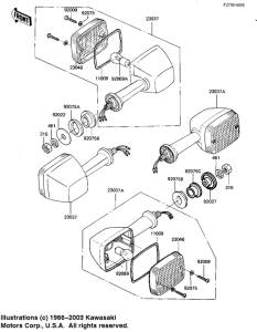 KZ1100 Поворотники