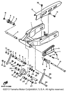 FZR600RK Бугель