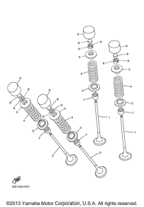 FZ6RDW Клапана