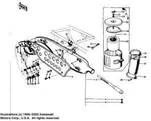  Air cleaner / muffler