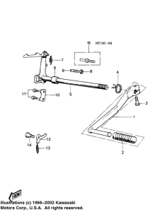 KE100 Переключатель передач