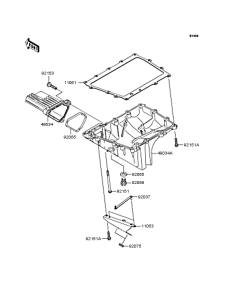 ZX1000 Маслянный поддон