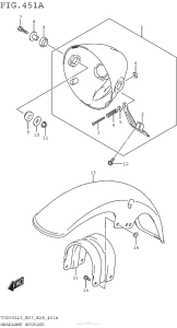 TU250 Фара головного света