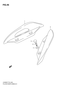 UH200 Ручка пассажира