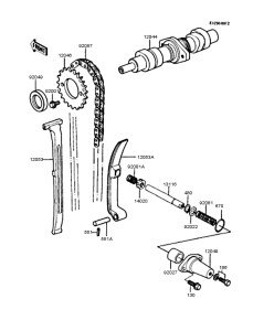 Z250 Распредвал