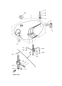 RZ350 ﾌｴﾙﾀﾝｸ