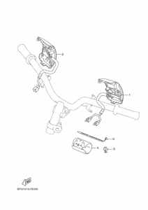 XC125SR ハンドルスイツチ & レバー