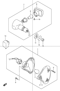 UC150 Поворотники