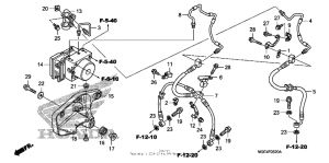 VFR1200F (DCT) Модуль ABS
