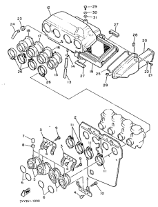 FJ1200A Впускная система