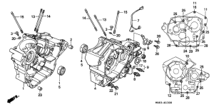 NV400 Картер двигателя