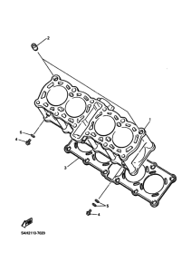 YZF600R YZF600RV Цилиндр