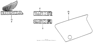 XL250R Stripes 82-83