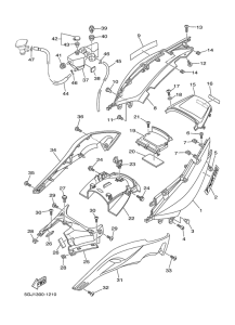 XP500 Боковые обтекатели
