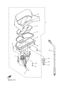 XJ600S Приборы