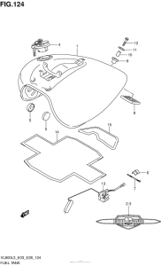 VL800 Fuel Tank (Vl800Cl3 E33)