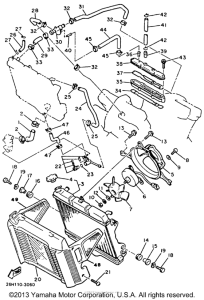 XVZ12TDK Радиатор и Патрубки