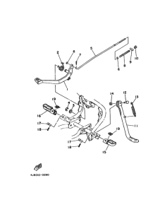 MR50 ｽﾀﾝﾄﾞ. ﾌｰﾄﾚｽﾄ