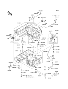 ZX1200 Crankcase(1 / 2)