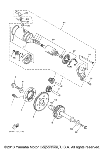 XV17AMS Стартер
