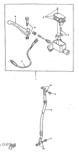 CW50RSX Главный тормозной цилиндр