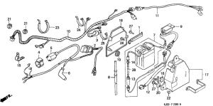 TL125 Wire harness / battery